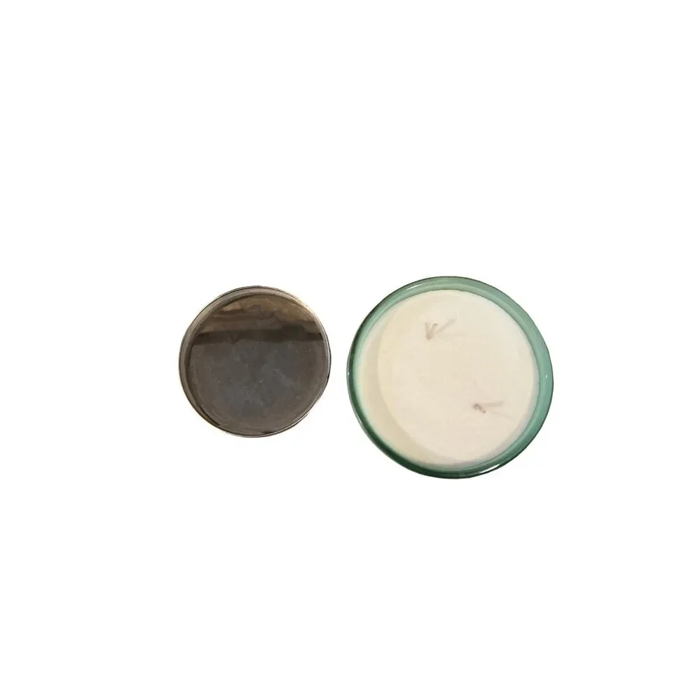 Lot Of 3 Scented Candles Hazelnut Cream Gingerbread & Eucalyptus & Cedarwood soy